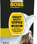 Heavy Duty Hand Cleaning Wipes For Hands And Surfaces, 60 count pack, designed for removing paint, oil, and grease