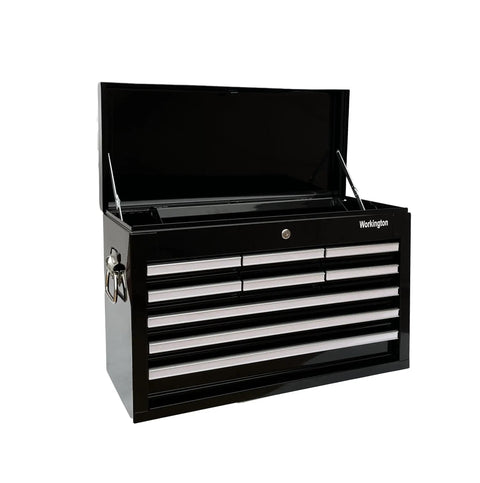 Heavy Duty Professional Industrial Portable 9-Drawer Tool Chest Cabinet With Ball Bearing Drawer Slides And Locking Cam System