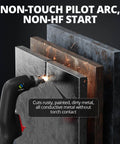65A Dual Voltage Plasma Cutter 110V 220V With Non HF Non Touch Pilot Arc cutting thick metal