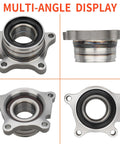 Rear Right Wheel Bearing For Toyota Tundra 2007 To 2020 All Models Land Cruiser 2008 To 2020 All Models And Lexus LX570 2008 To 2020 With ABS Premium Replacement Part For Smooth Rotation And Long Lasting Performance shown in multiple angles