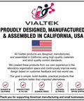 Top Notch 3ML Vial Label Applicator Hassle Free Alignment Station For 40X20MM Stickers Rock Solid Precision Jig Made In USA information card.