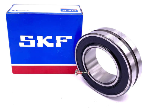 BS2 2210 2RS VT143 Spherical Roller Bearing 50 By 90 By 28 Mm Heavy Duty Precision Bearing With Lubrication Groove Sealed Outer Ring Made In United Kingdom For Industrial Machinery And Equipment, with SKF box