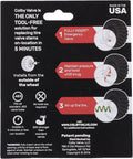 Instructions for Emergency Tubeless Tire Valve Stem Replacement Kit Installs From Outside The Wheel In Under 1 Minute No Tools Required Fits Most Standard 0.453 Inch Wheel Openings 360 Brass Components Made In USA