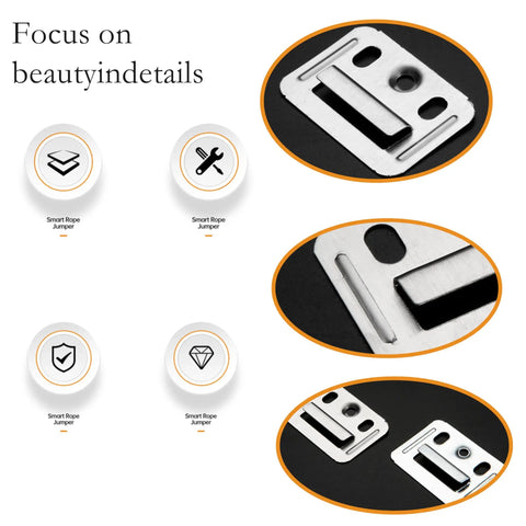 Stainless Steel Wall Panel Clips 100 Pack Drywall Repair Hangers Rust Resistant Interlocking Buckle Design close-up view