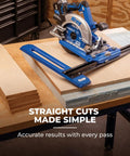 Heavy Duty Three Inch Face Clamp For Woodworking Knock Out Flush Joints Like A Pro with Kreg circular saw and guide.