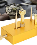 Alloy Small Size Watch Balance Stand Hairspring Support Pro Grade Tool for Movement Calibration and Inspection close-up