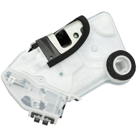 Front Left Power Door Lock Actuator With Latch Assembly For Toyota Corolla Camry Highlander RAV4 Sienna Lexus ES250 ES300h ES350 RX350 RX450h Plug And Play Direct Fit Replacement 6904002440 937909 DLA1423, white plastic