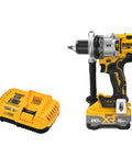 20V Max Brushless Half Inch Cordless Hammer Drill Kit with 8Ah battery and fast charger for heavy duty projects.