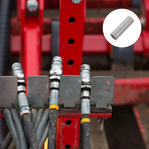 Heavy Duty Hydraulic Motor Coupling Shaft For Garage Vehicle Hoist, Steel Construction Delivers Pro Grade Torque Transfer And Vibration Reduction, 2.2 Inch Lift Hydraulic Transmission Part For Auto shown with hydraulic hoses
