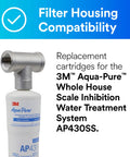 3M Aqua-Pure AP431 water filtration cartridge compatible with AP430SS system
