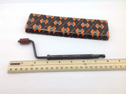 Heavy Duty Steel Insert Installation Tool For 6-32 UNC Threads Type II General Purpose Hand Tool, with packaging and ruler