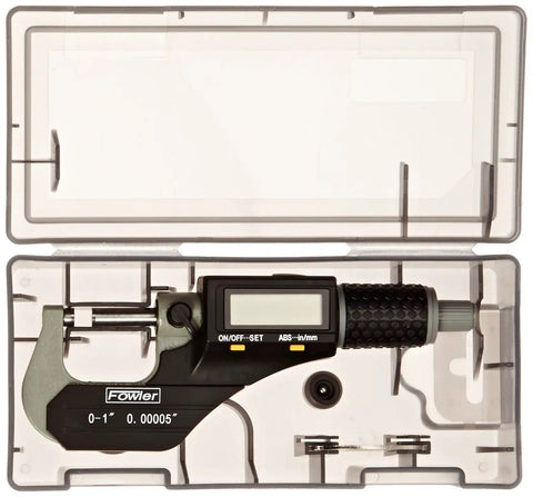 Xtra Value Ii Digital Micrometer Gage With 0 To 1 Inch Range And 0 To 25 mm Pro Grade Carbide Tipped Faces in case