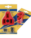 Look Delta Compatible Bike Cleats For Peloton And Indoor Cycling Shoes, 9 Degree Float, Two Pairs, in packaging with bolts