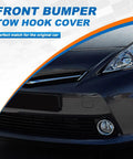 Toyota Prius V Front Bumper Tow Hook Cover Cap Left Driver Side Silver For 2012 2013 2014 Direct Fit Towing Eye Replacement