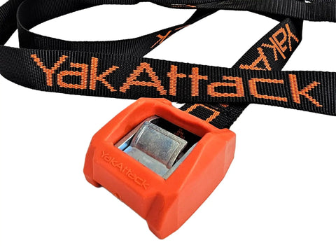 Beefy 15 Foot Cam Strap 1 Inch Wide 2 Pack For Kayak And Canoe Roof Rack Securement With Protective Rubber Buckle Built Tough Polyester