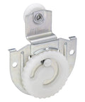 Sliding Door Hangers Set With Cam Action Dial For Fingertip Adjustment Fits 3/4 To 1-3/8 Inch Doors 7/16 Inch Offset Zinc Plated Steel