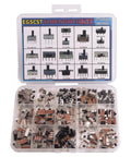 150Pcs Mini Micro Slide Switch Kit With 17 Value Types 2Pin 3Pin 4Pin DIP Toggle Switches On Off And On Off On Modes in box