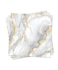 Peel And Stick Brown Marble Backsplash Tiles 50 Piece Set 5.9 Inch Square Self Adhesive PVC Wall Tile Decals For Kitchen Bathroom Laundry
