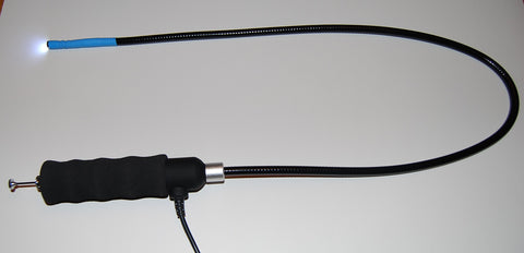 Flexible USB Inspection Camera Borescope With 180 Degree Articulating Probe 8.5mm Diameter and LED light