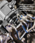 Close-up of a high pressure fuel pump drop in replacement direct fit for Chevrolet Camaro Traverse GMC Acadia with specs listed