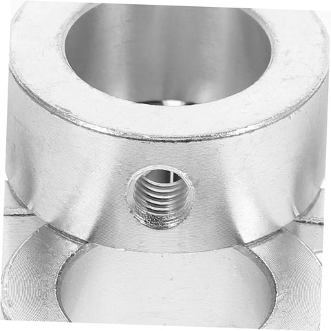 Solid Steel Locking Ring Kit With Hex Spanner For Secure Shaft Collar In Industrial Machinery Drive Shafts Easy Install Stable Fit Compatible With Various Sizes Gear Stays Locked Down Tight No Fretting Needed Just Rock Your Rig Daily Fo Sho, close-up threaded steel ring