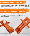 Battery Latch Lockout Lever Replacement Kit For Stihl MSA120 MSA140 BGA56 BGA57 FSA56 HSA56 HLA56 HTA50 Battery Release Switch