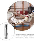 Two Pack Replacement Fencing Epee Tips, Heavy Duty Stainless Steel Blade Parts For Training And Competition
