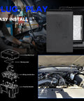 Heavy Duty Engine Wiring Harness Junction Block Fuse Box Lid Direct Bolt Up For Chevrolet Silverado GMC Sierra Cadillac 2007 To 2013 installed under hood