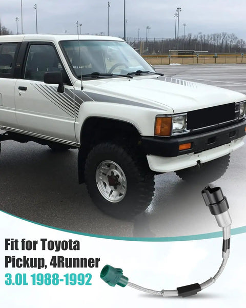 Knock Sensor With Wire Harness Assembly For Toyota Pickup And 4Runner 3.0L Models From 1988 To 1992 Replacement Part Numbers 82219-89103 5S2371 89615-20010 Drop-In Fit High Quality Heat Resistant, Toyota pickup