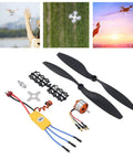 A2212 Brushless Motor Kit With 1000KV And 30A ESC For RC Planes And Quadcopters components displayed