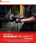 2236QTiMAX One Half Inch Drive Air Impact Wrench For Heavy Duty Automotive And Industrial Jobs Up To 1500 Ft-Lbs Breakaway Torque Built Tough For Real World On The Job Assembly Disassembly And Suspension Work used on wheel hub