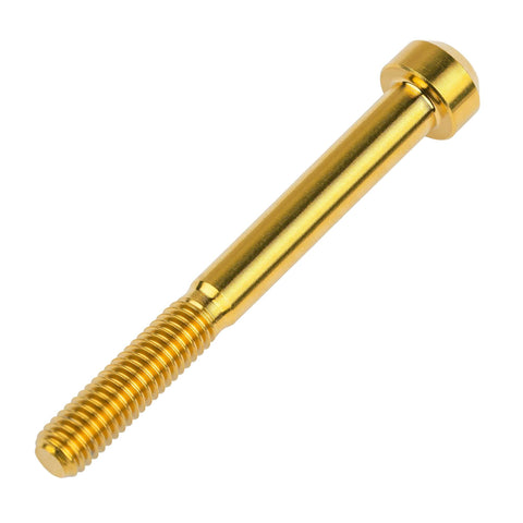 Titanium Torx Square Head Bolts M6x60mm Pack Of 5 Gold 6AL4V Grade 5 TC4 Titanium Alloy for Bicycle Motorcycle Car Built Tough