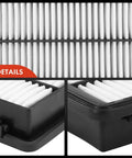 Engine Air Filter For Hyundai Tucson And Kia Sportage Rigid Panel Fits 2016 To 2021 Tucson 1.6L 2.0L 2.4L And 2017 To 2022 Sportage 2.0L 2.4L