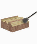 Extreme Dove Tail Burr For Wood Carving Beast Mode Grinding Bit Very Coarse With One Eighth Inch Shaft Abrasive Tungsten Carbide Three Eighths Inch Diameter One Half Inch Length Fits Dremel Foredom DeWalt Milwaukee on wood joint