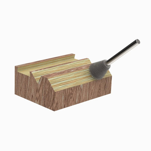 Extreme Dove Tail Burr For Wood Carving Beast Mode Grinding Bit Very Coarse With One Eighth Inch Shaft Abrasive Tungsten Carbide Three Eighths Inch Diameter One Half Inch Length Fits Dremel Foredom DeWalt Milwaukee on wood joint