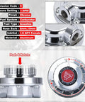 Manual Adjustable Fuel Pressure Regulator Kit With Chrome Silver Body And Gold Plated Fittings For Carburetor Systems