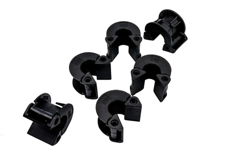 Six Pack VAC-6 Angle Plates For Strap Clamp Systems, Replacement Corner Clips, Expands VAS-23 Plus 2K Capabilities, Easy On Off, Twin Tilting Pressure Pads, Vario Corner Clip Tech, Durable Aluminum Hardware
