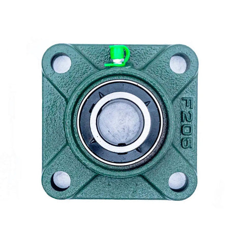 Rock Solid UCF205-16 Pillow Block Bearing 1 Inch Bore Square Flange Cast Iron Housing Chrome Steel Balls Heavy Duty Rotation Zero Play Fitment Bolt Right on Your Rig and Hammer out Friction for Serious Industrial Grind Goals