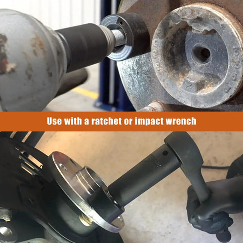Wheel Stud Installer Tool For Automotive And Light Duty Trucks, Replaces Most Wheel Studs, Fits 12x1.25, 12x1.5, And 14x1.5