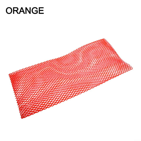 PVC Mesh Diving Tank Sleeve Anti Scratch Protective Cover For 12L Cylinders Adjustable Fit Up To 18cm Diameter Orange