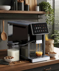 Fully Automatic Espresso Machine With Built-In Grinder, 20 Bar Pressure, 15 Settings, in kitchen setting