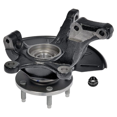 Front Steering Knuckle And Wheel Bearing Hub Assembly Left Replacement For Ford Escape 2005 To 2012 Mercury Mariner 2005 To 2011 Mazda Tribute 2005 To 2006 One Piece Loaded Knuckle Restores Alignment And Smooth Steering.
