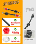 Dodge Ram 1500 Sway Bar End Link With PU Bushings Replacement, Beefed-Up Stabilizer Link For 2006-2024 Models, OE K80894