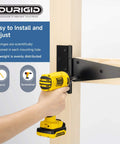 Installing 6 Pack 10 Inch T Hinge Heavy Duty Hinges For Wood Doors Shed Doors Fence Gates Barn Doors Outdoor Use Corrosion Resistant