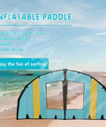 Inflatable Surf Wing For Wing Surfing And Hydrofoil Boards, Dope High-Performance Foil Wing Displayed On Beach With Blue Sky