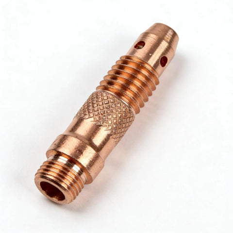Collet Body And Collet Consumables Kit For TIG Welding Torch, copper 1.6mm collet body, detailed view, replacement part