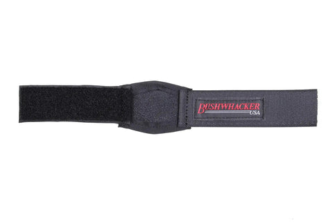 Magnetic Rangefinder Strap For Golf Carts And Rails Adjustable Mount Holder with Velcro and strong magnets, black color.