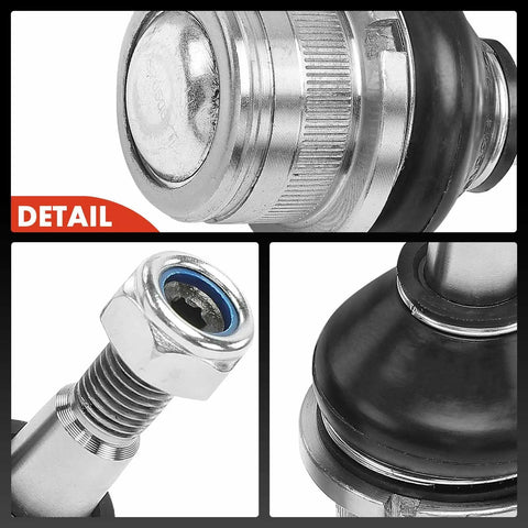 Beefy Forge Steel Front Upper Ball Joint for Volkswagen Beetle 1965 Through 1977 and Karmann Ghia 1965 Through 1974 Left and Right Front Suspension Replacement Heavy Duty Fit, close-up detail