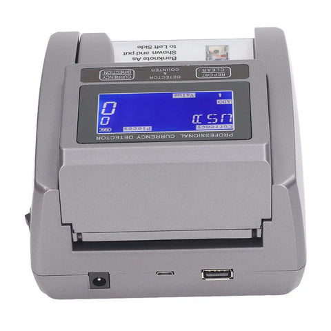 Portable Money Counter Handheld Cash Counter With LED Display Compact Efficient Cash Counting Machine for small businesses