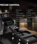 Close-up of control panel showing settings for 15x15 Inch Digital Sublimation Heat Press Machine Industrial Grade T Shirt Printer 1400W.